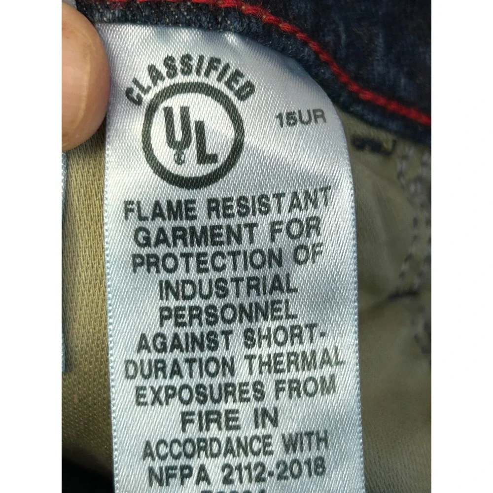 Bulwark Jeans Men 36x32 Blue FR Flame Resistant CAT2 PSJ4SD2 Workwear Denim